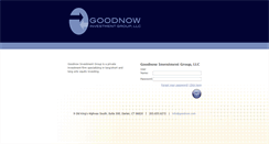 Desktop Screenshot of goodnow.com